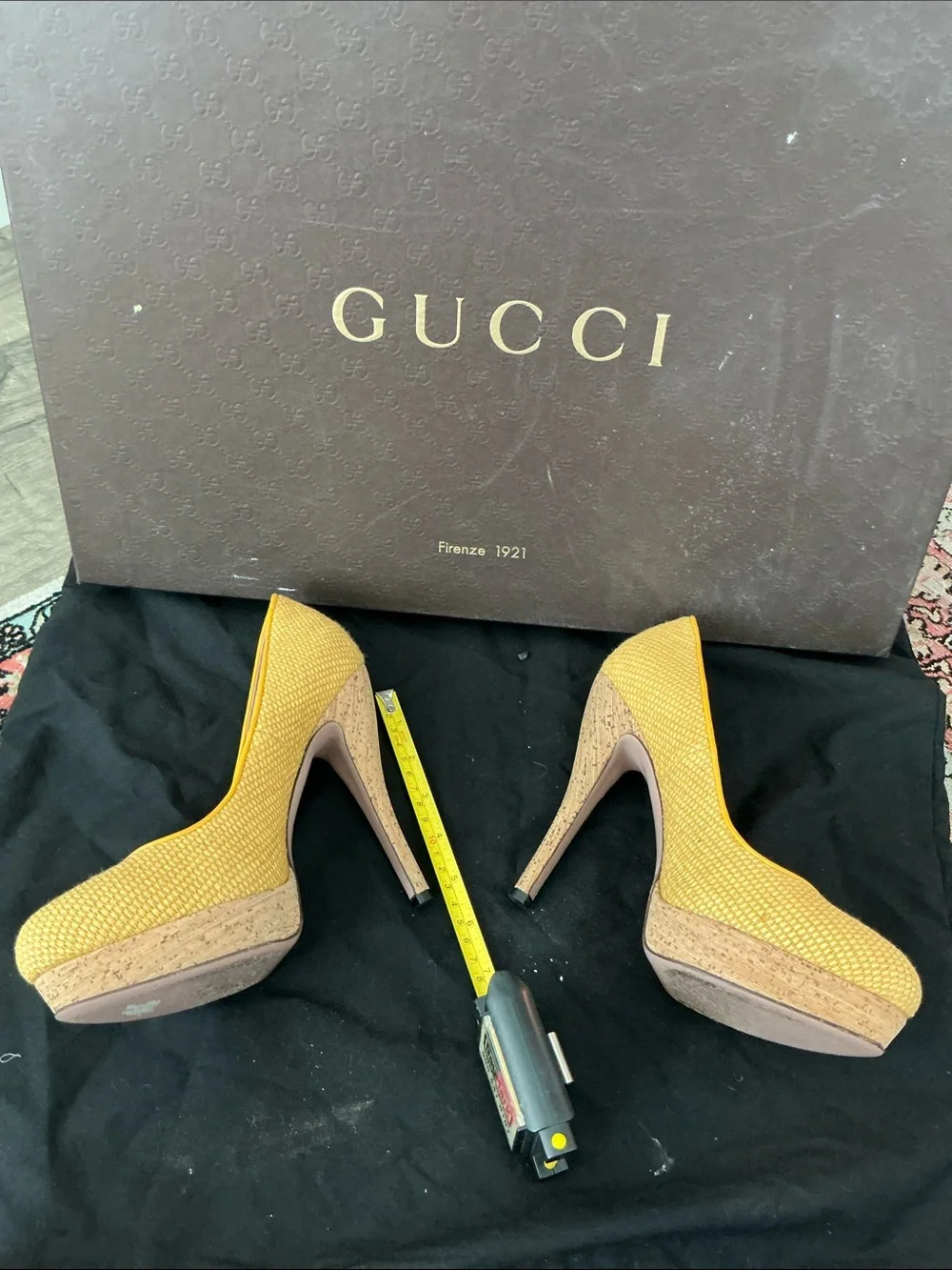 Gucci Woven Pump